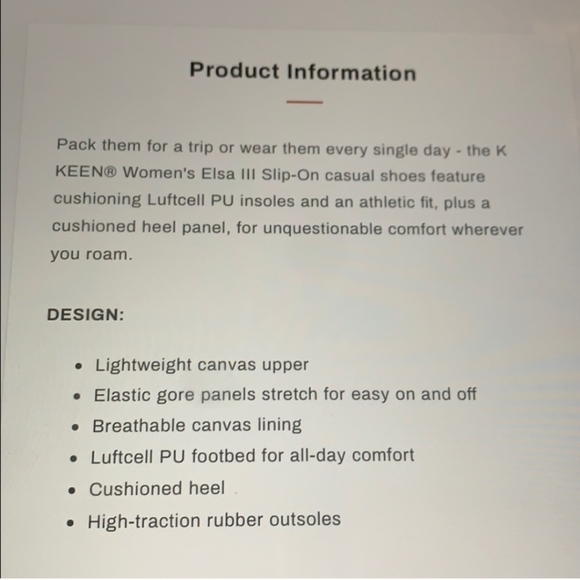 Keen Elsa lll slip on Sneakers Shoes - Picture 5 of 12